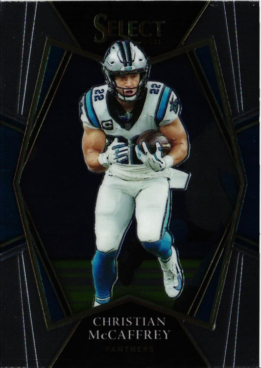 2021 Panini Select Premier Level Christian McCaffrey