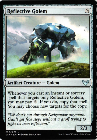 2021 Strixhaven : School of Mages Reflective Golem