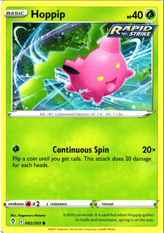 2021 Sword & Shield - Evolving Skies Hoppip