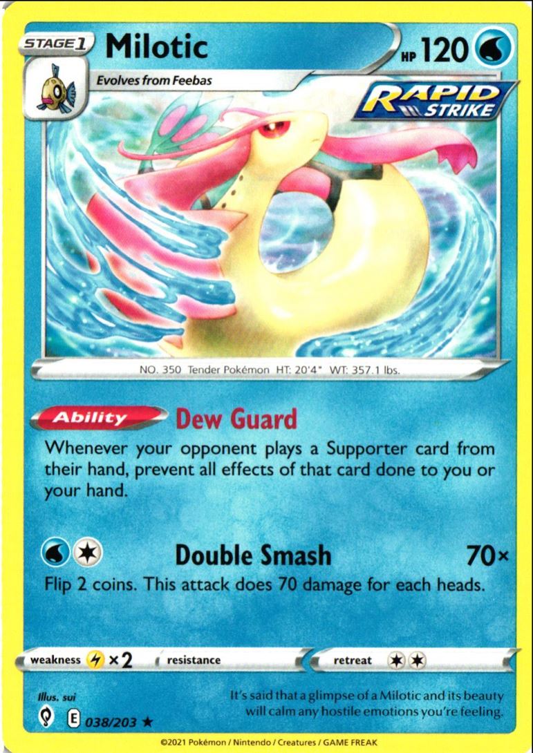 2021 Sword & Shield - Evolving Skies Milotic