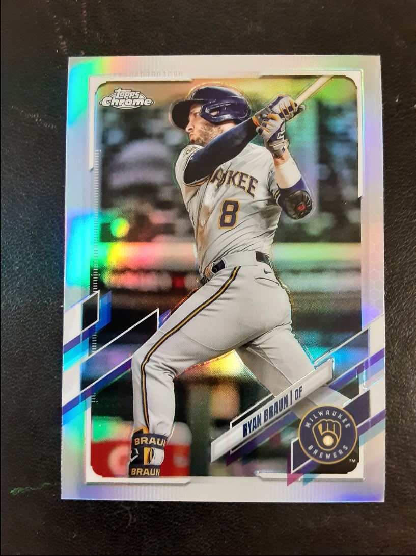 2021 Topps Chrome Ryan Braun