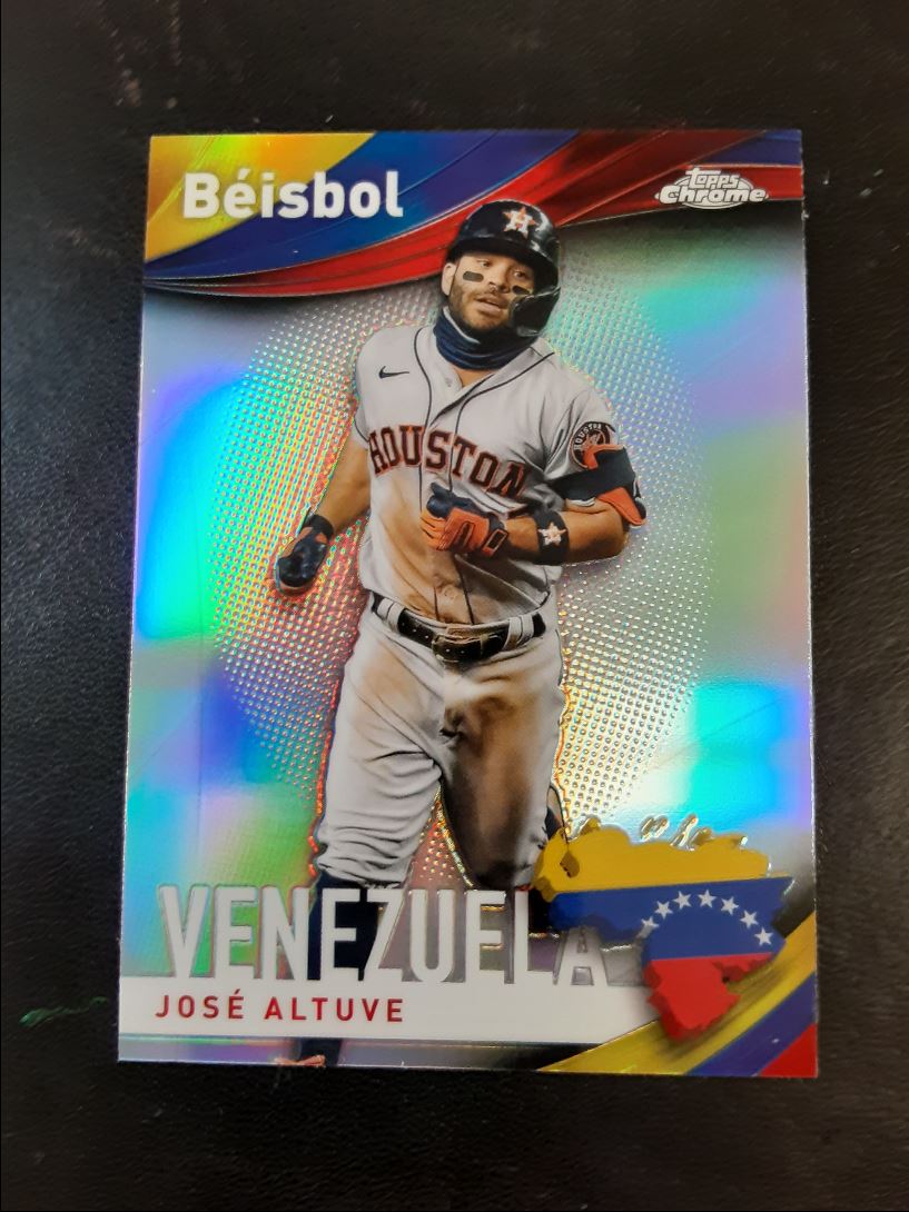 2021 Topps Chrome Beisbol Jose Altuve