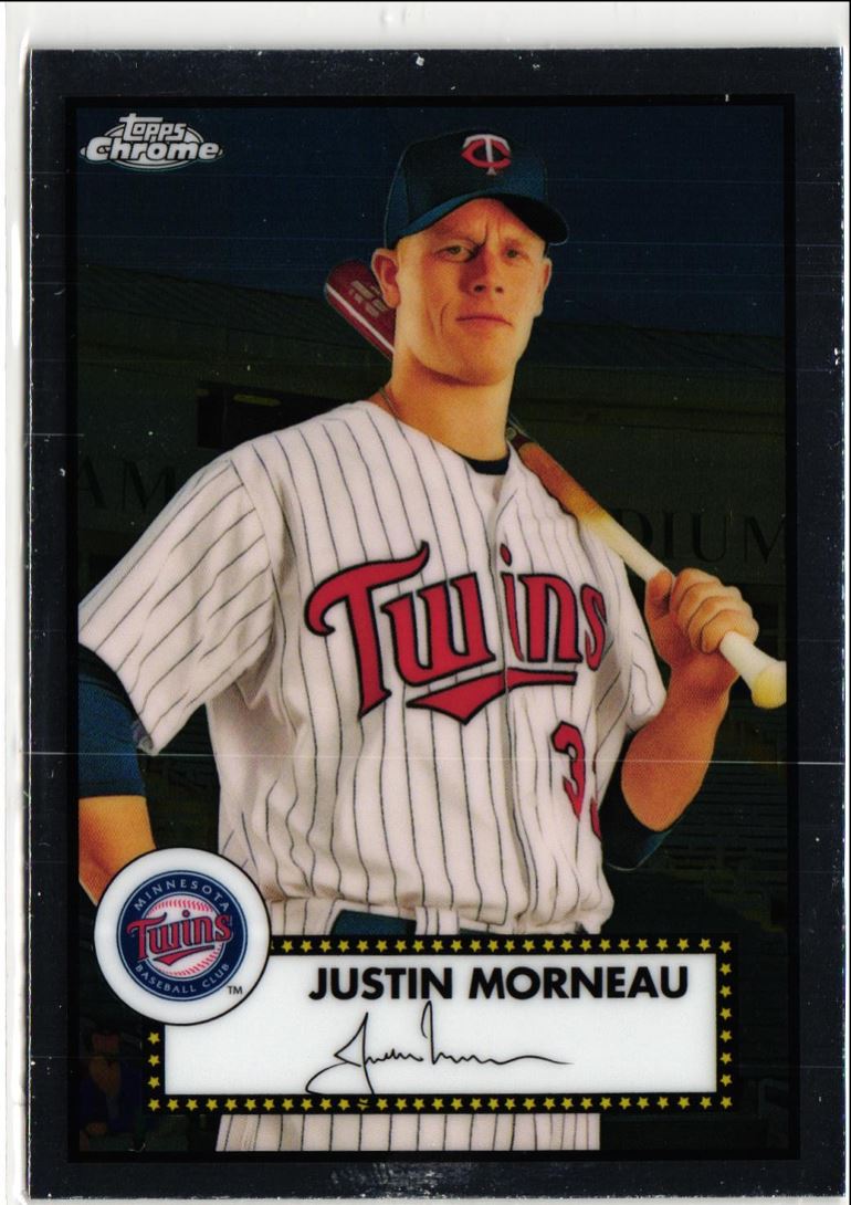 2021 Topps Chrome Platinum Anniversary Justin Morneau