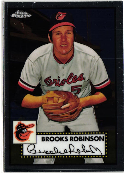 2021 Topps Chrome Platinum Anniversary Brooks Robinson