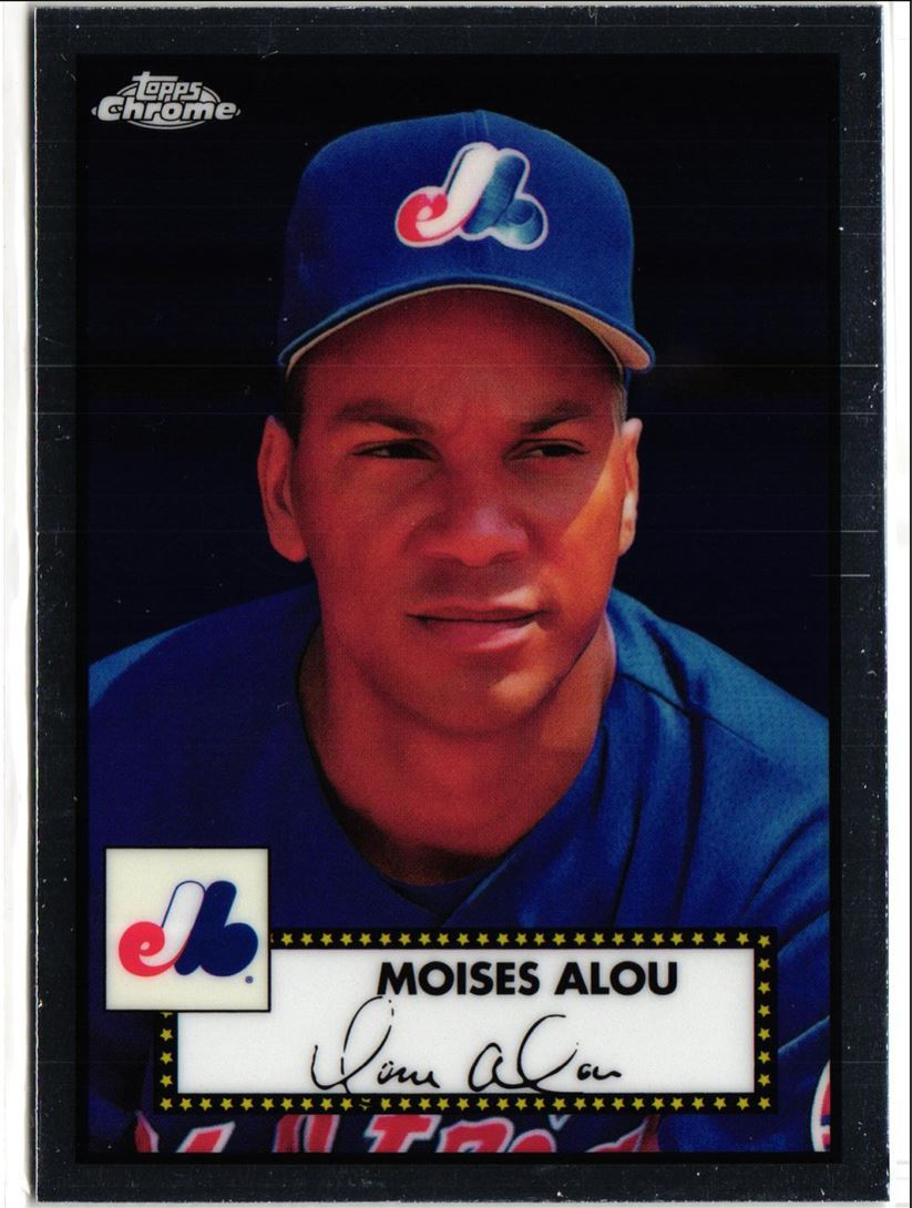 2021 Topps Chrome Platinum Anniversary Moises Alou