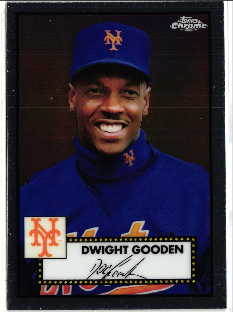 2021 Topps Chrome Platinum Anniversary Dwight Gooden