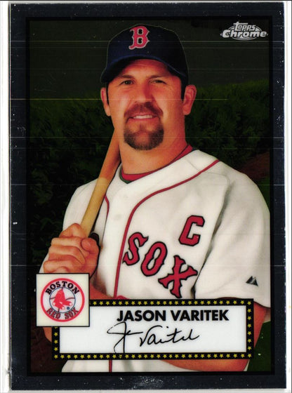 2021 Topps Chrome Platinum Anniversary Jason Varitek