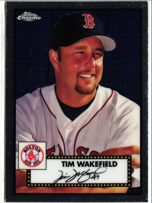 2021 Topps Chrome Platinum Anniversary Tim Wakefield