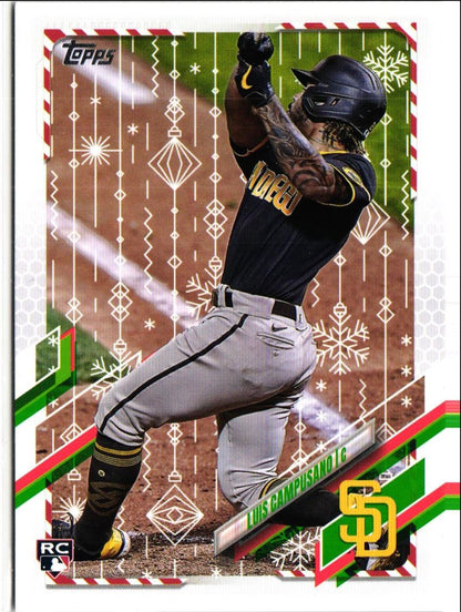 2021 Topps Holiday Luis Campusano