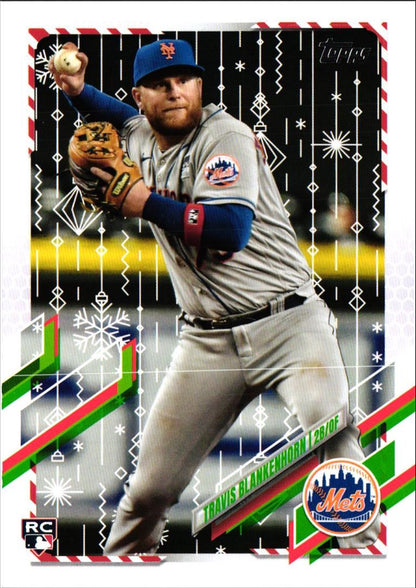 2021 Topps Holiday Travis Blankenhorn