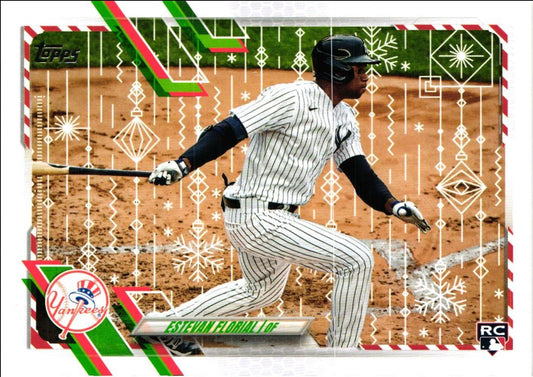 2021 Topps Holiday Estevan Florial