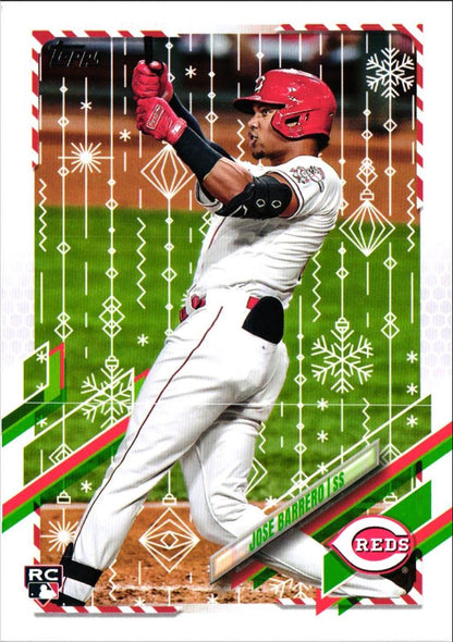 2021 Topps Holiday Jose Barrero