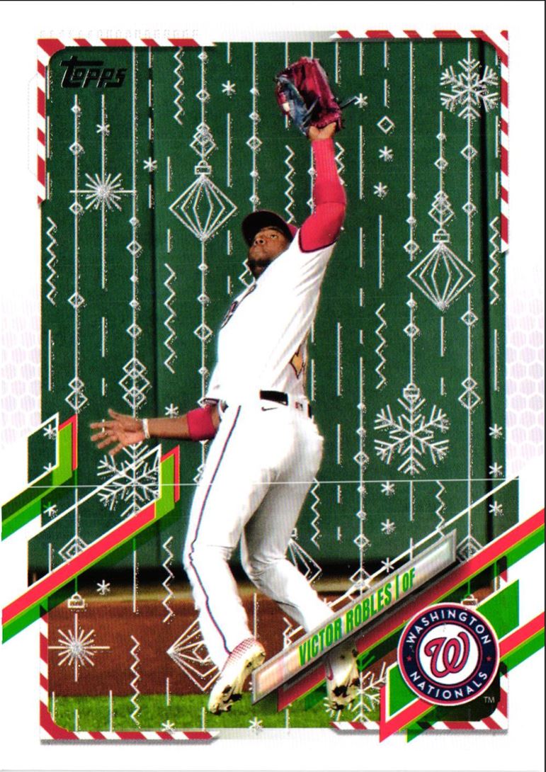 2021 Topps Holiday Victor Robles