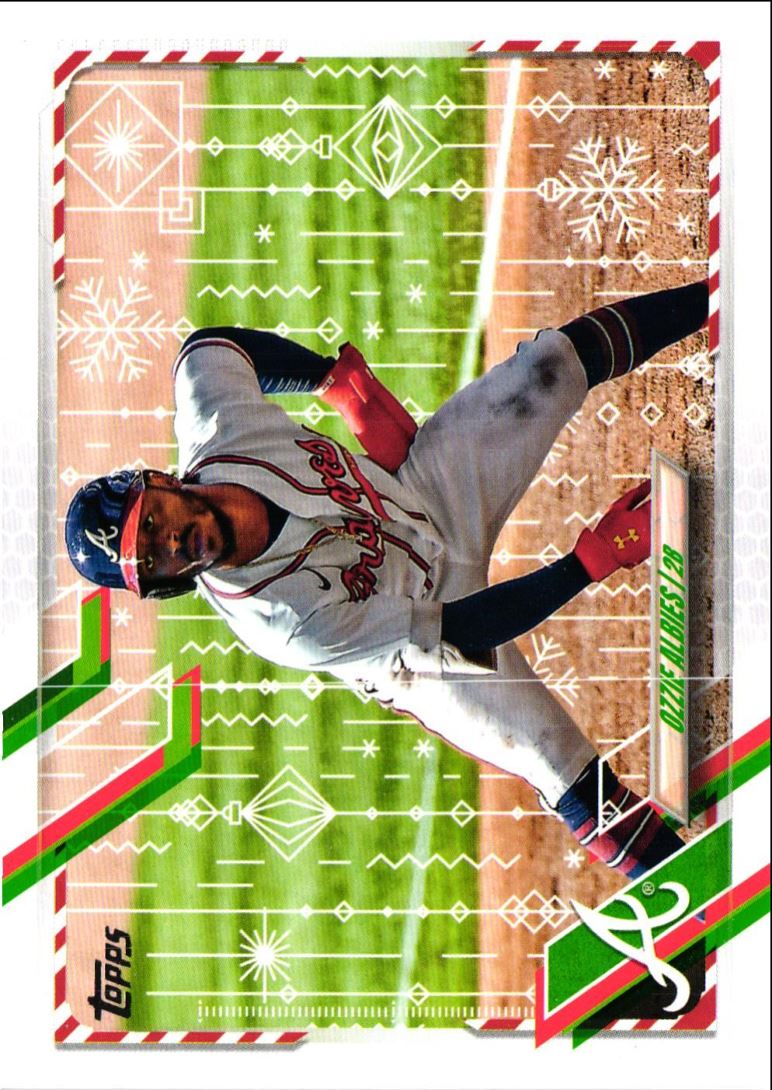 2021 Topps Holiday Ozzie Albies