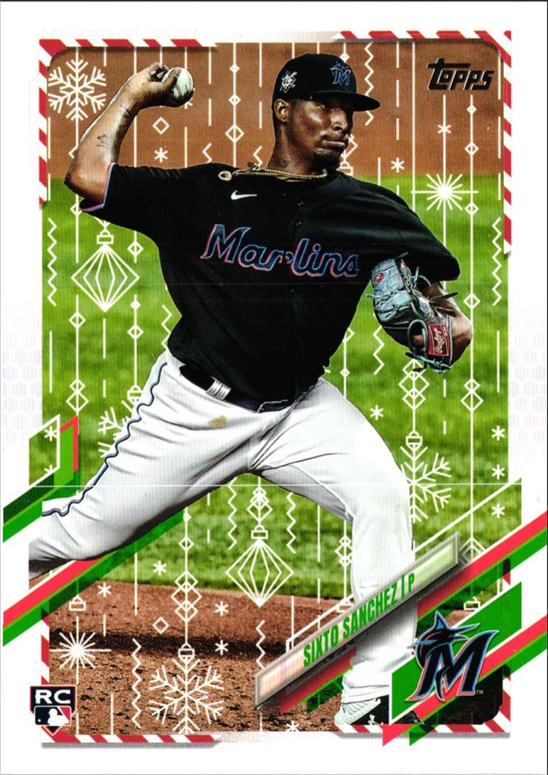 2021 Topps Holiday Sixto Sanchez