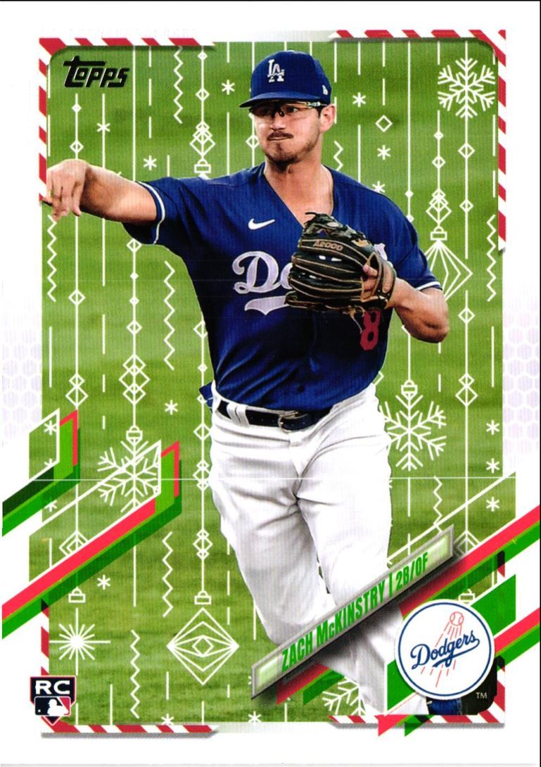 2021 Topps Holiday Zach McKinstry