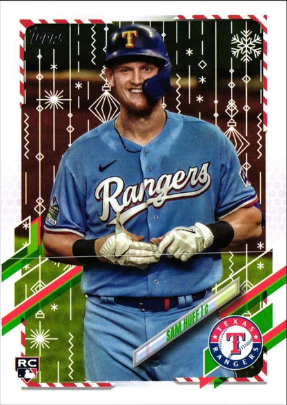 2021 Topps Holiday Sam Huff