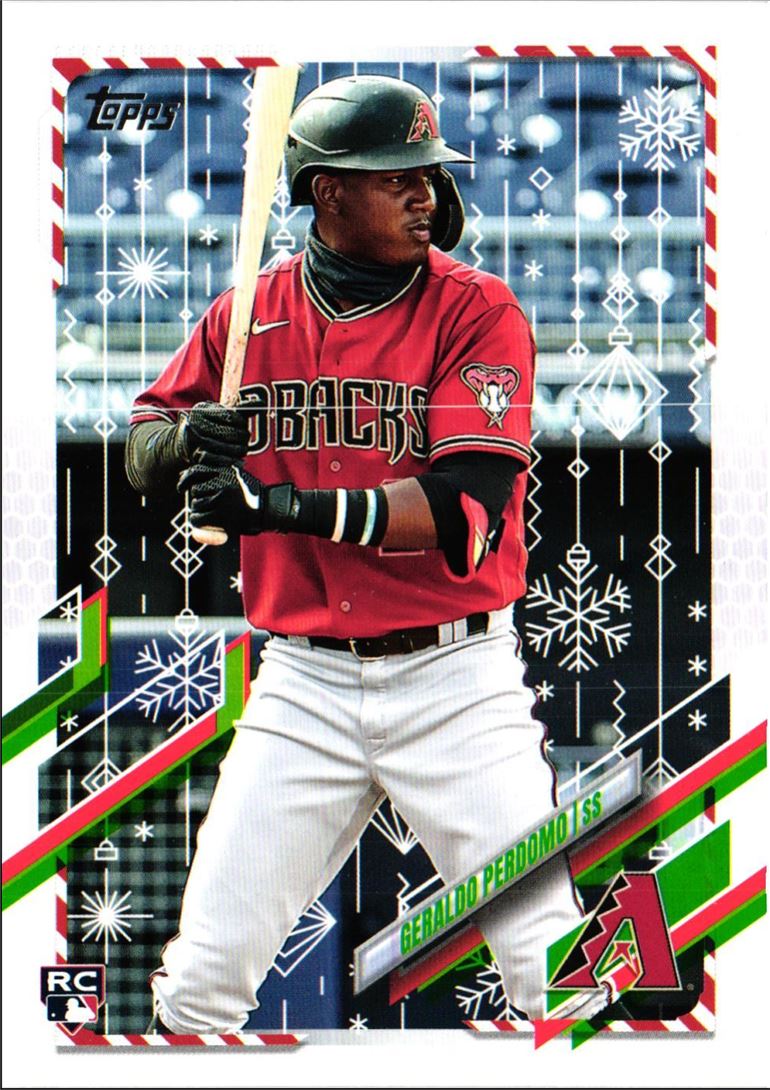 2021 Topps Holiday Geraldo Perdomo