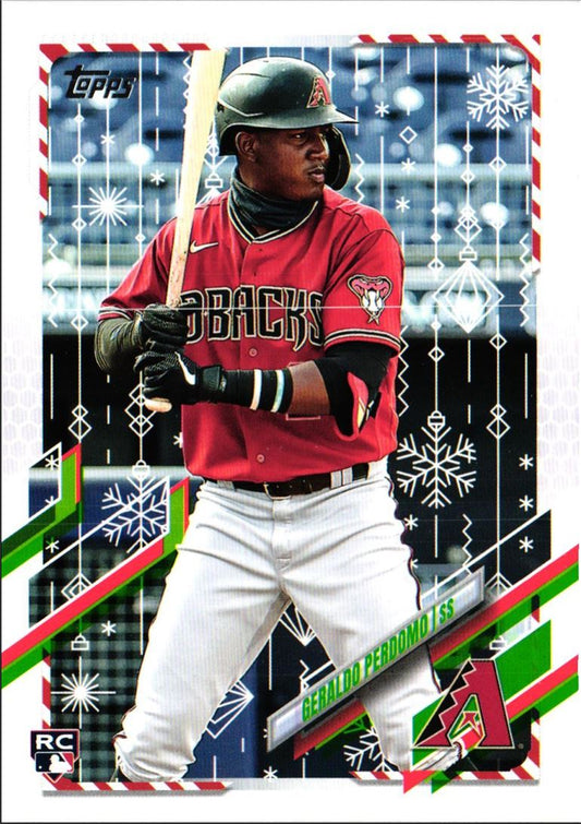 2021 Topps Holiday Geraldo Perdomo