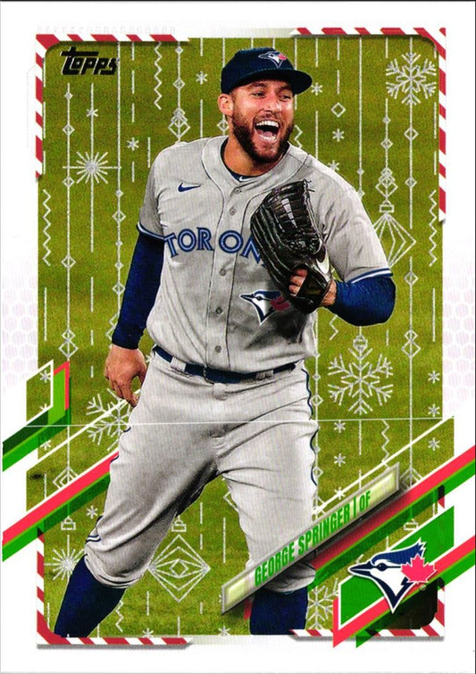 2021 Topps Holiday George Springer