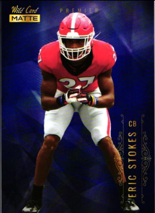 2021 Wild Card Matte Blue Eric Stokes