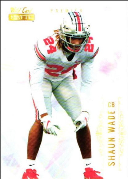 2021 Wild Card Matte White Shaun Wade