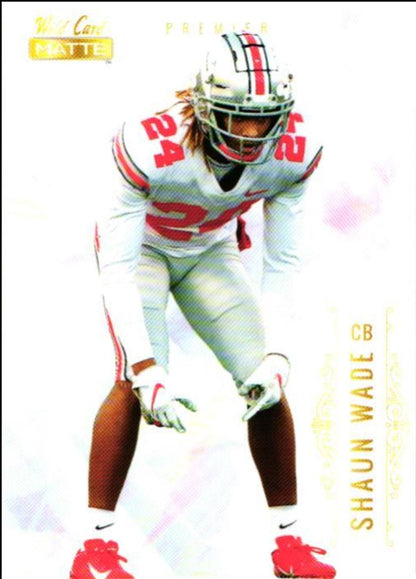 2021 Wild Card Matte White Shaun Wade