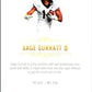 2021 Wild Card Matte White Sage Surratt