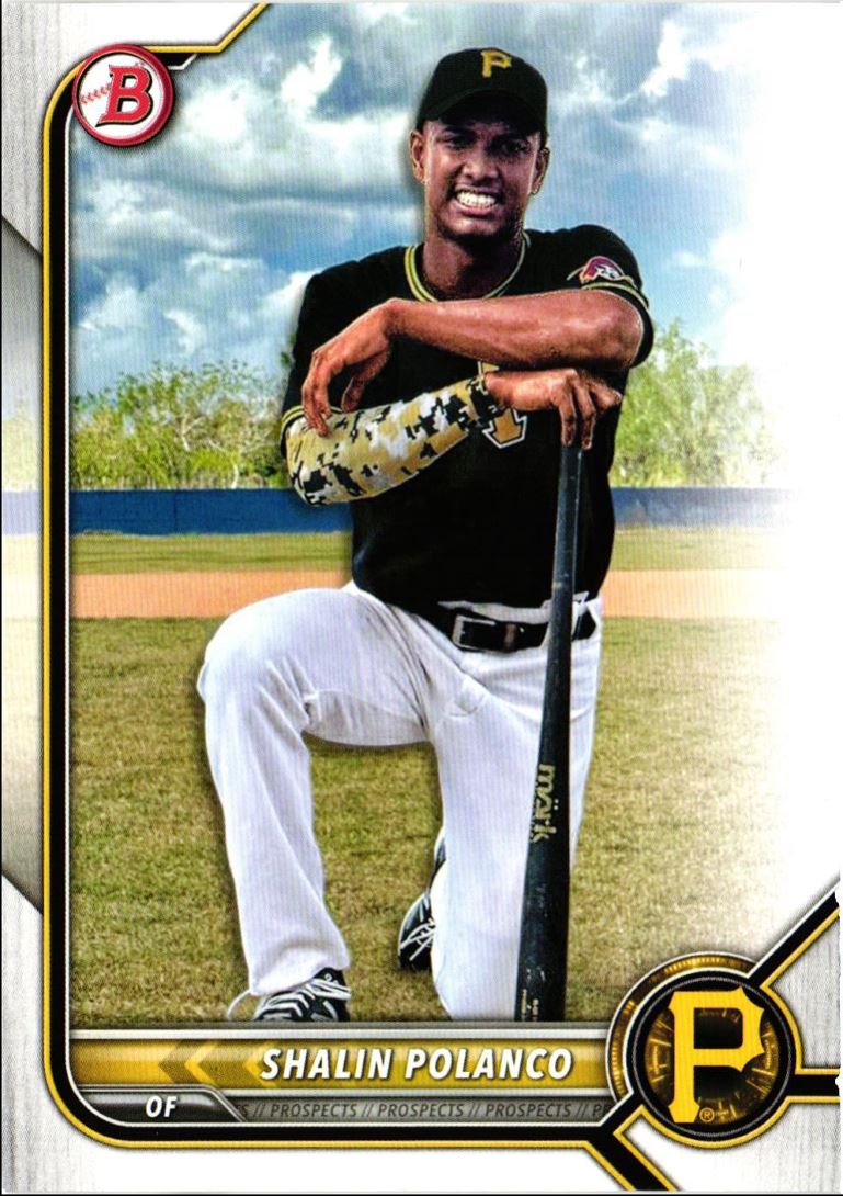 2022 Bowman Prospects Shalin Polanco