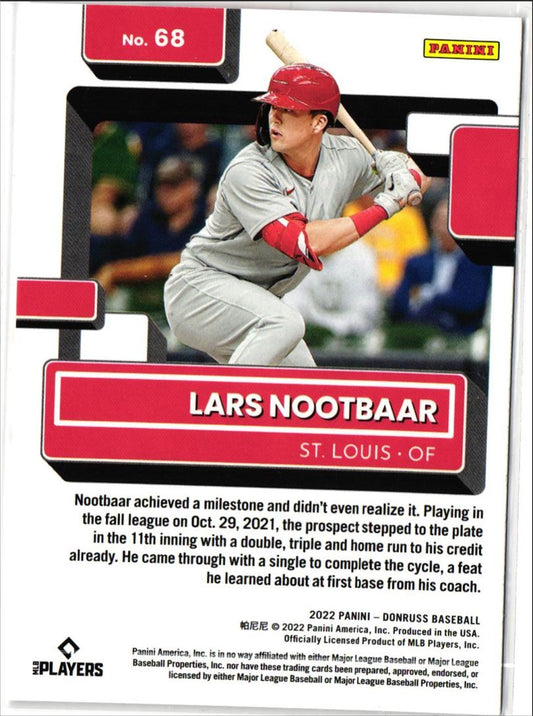 2022 Donruss Lars Nootbaar