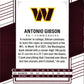 2022 Donruss Elite Antonio Gibson