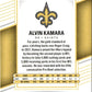 2022 Donruss Elite Alvin Kamara
