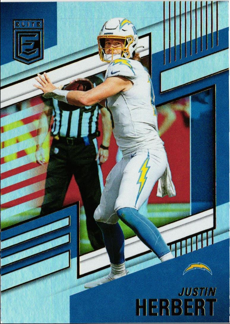 2022 Donruss Elite Justin Herbert