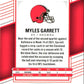 2022 Donruss Elite Myles Garrett